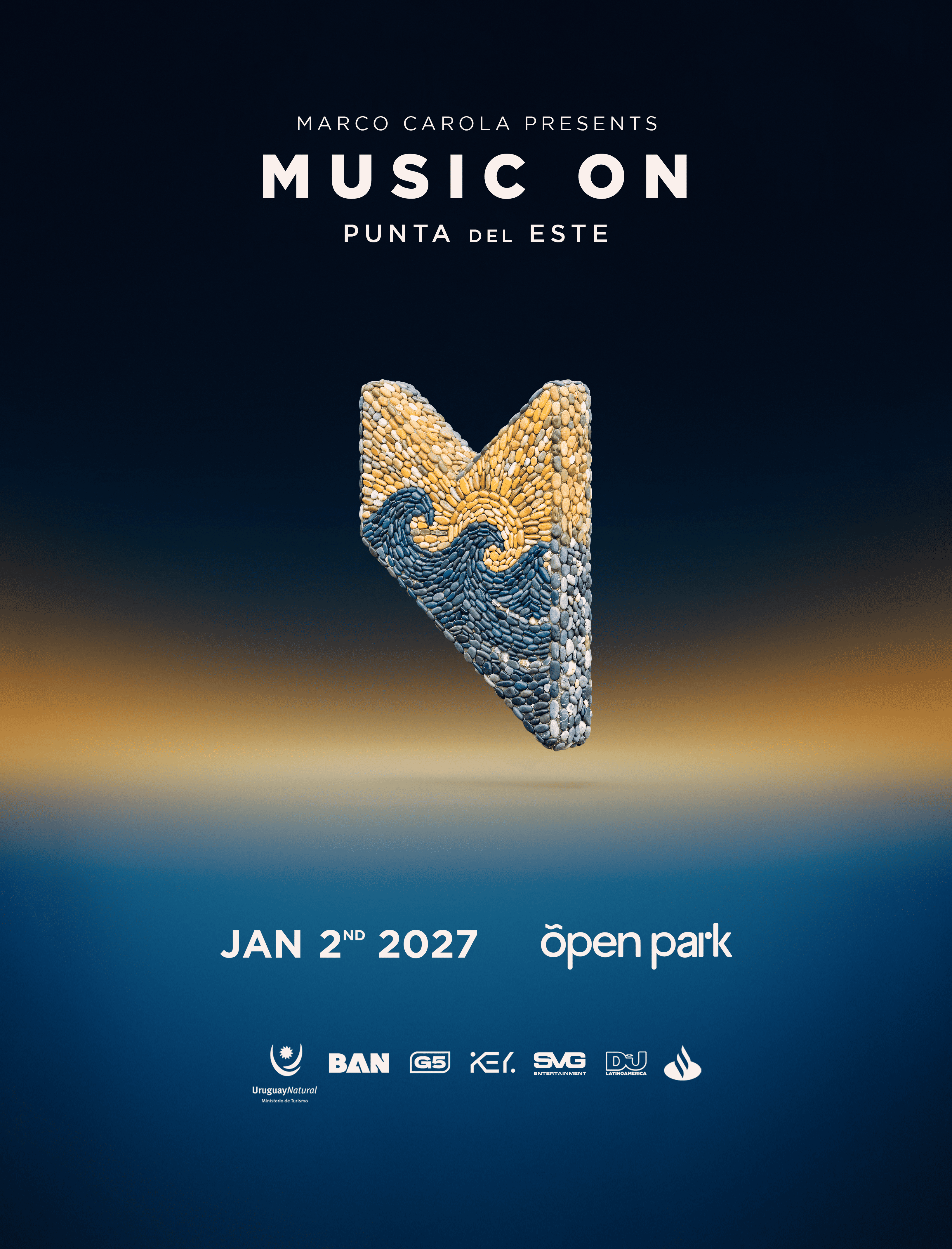 Flyer de MUSIC ON