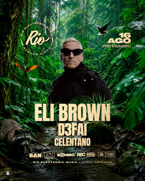 Flyer de ELI BROWN
